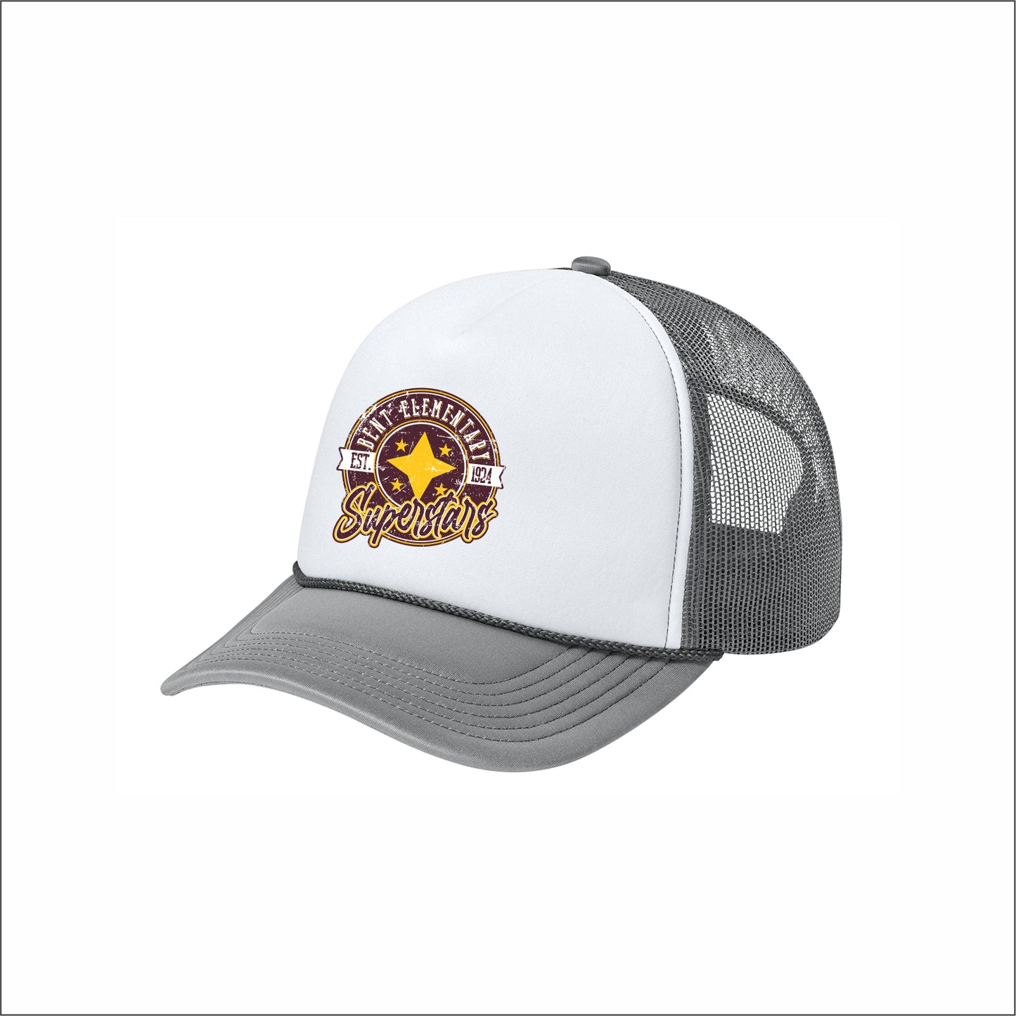 Bent Elementary Foam Truck'N Cap