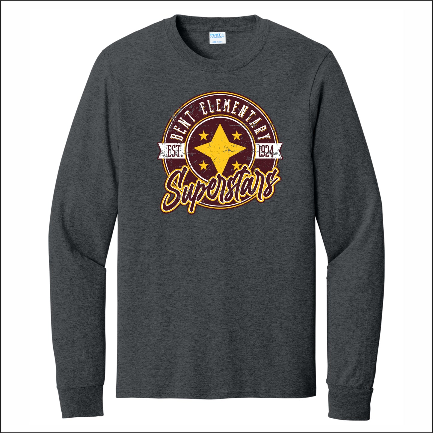 Bent Elementary Long Sleeve T-shirt
