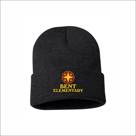 Bent Elementary Knit Cuffed Beanie