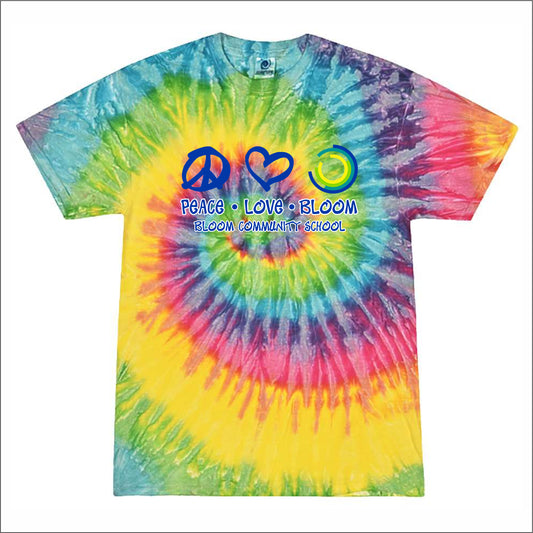 Bloom Community School Tie-Dye T-shirt