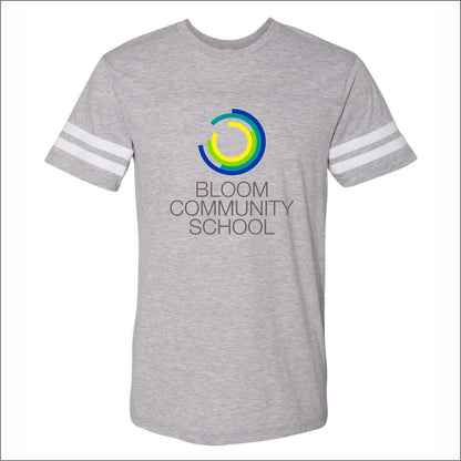Bloom Community School Vintage Football T-shirt