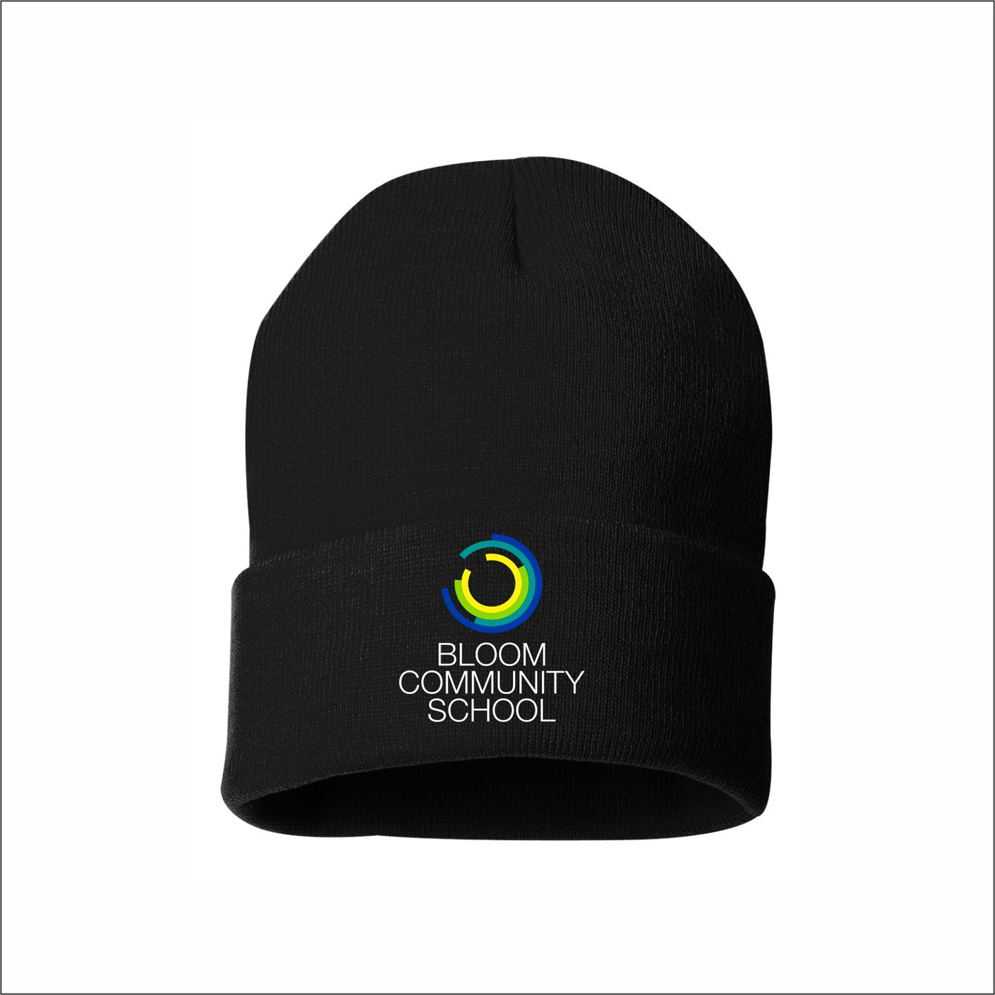 Bloom Community School Knit Cuffed Beanie