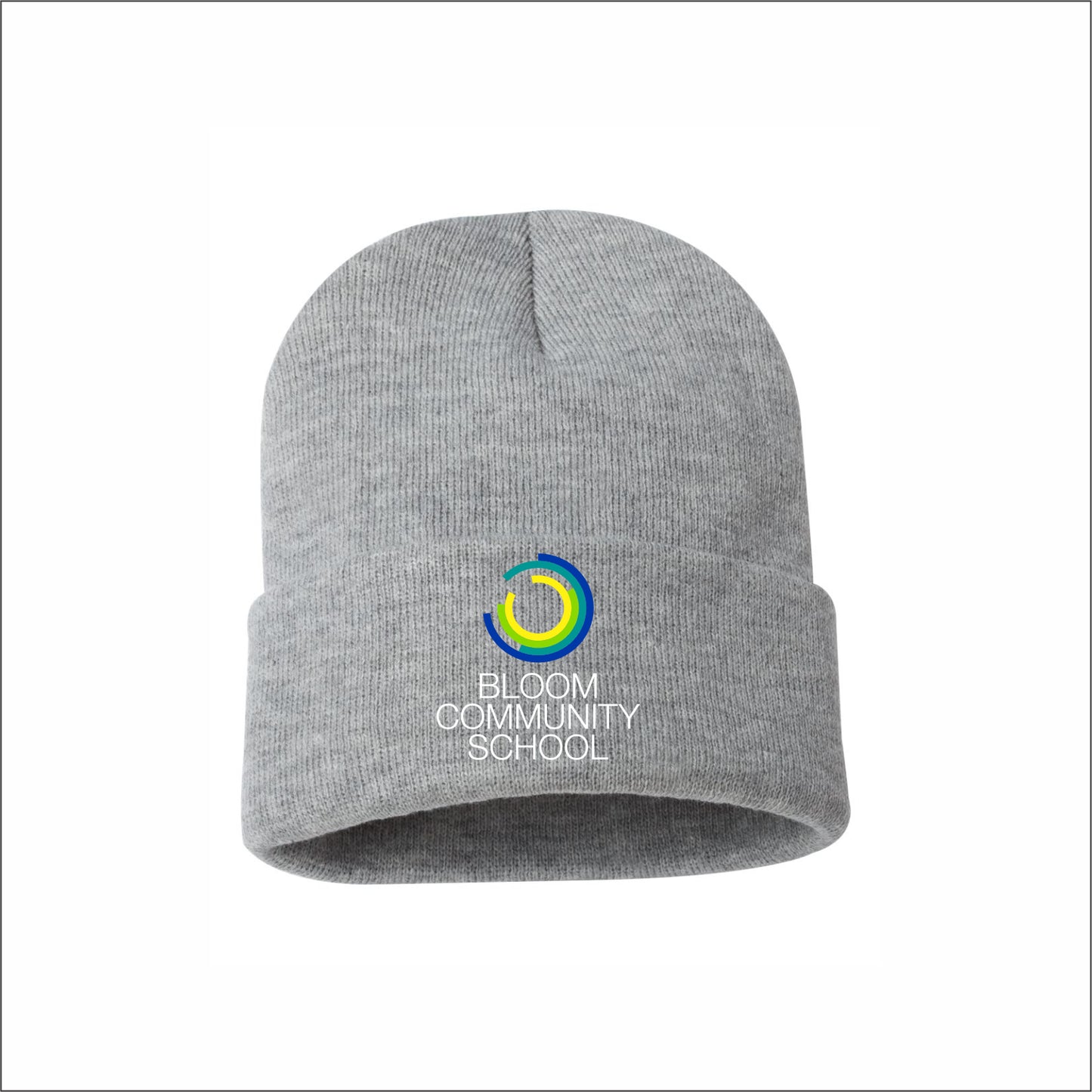 Bloom Community School Knit Cuffed Beanie