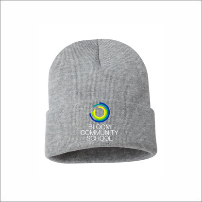 Bloom Community School Knit Cuffed Beanie