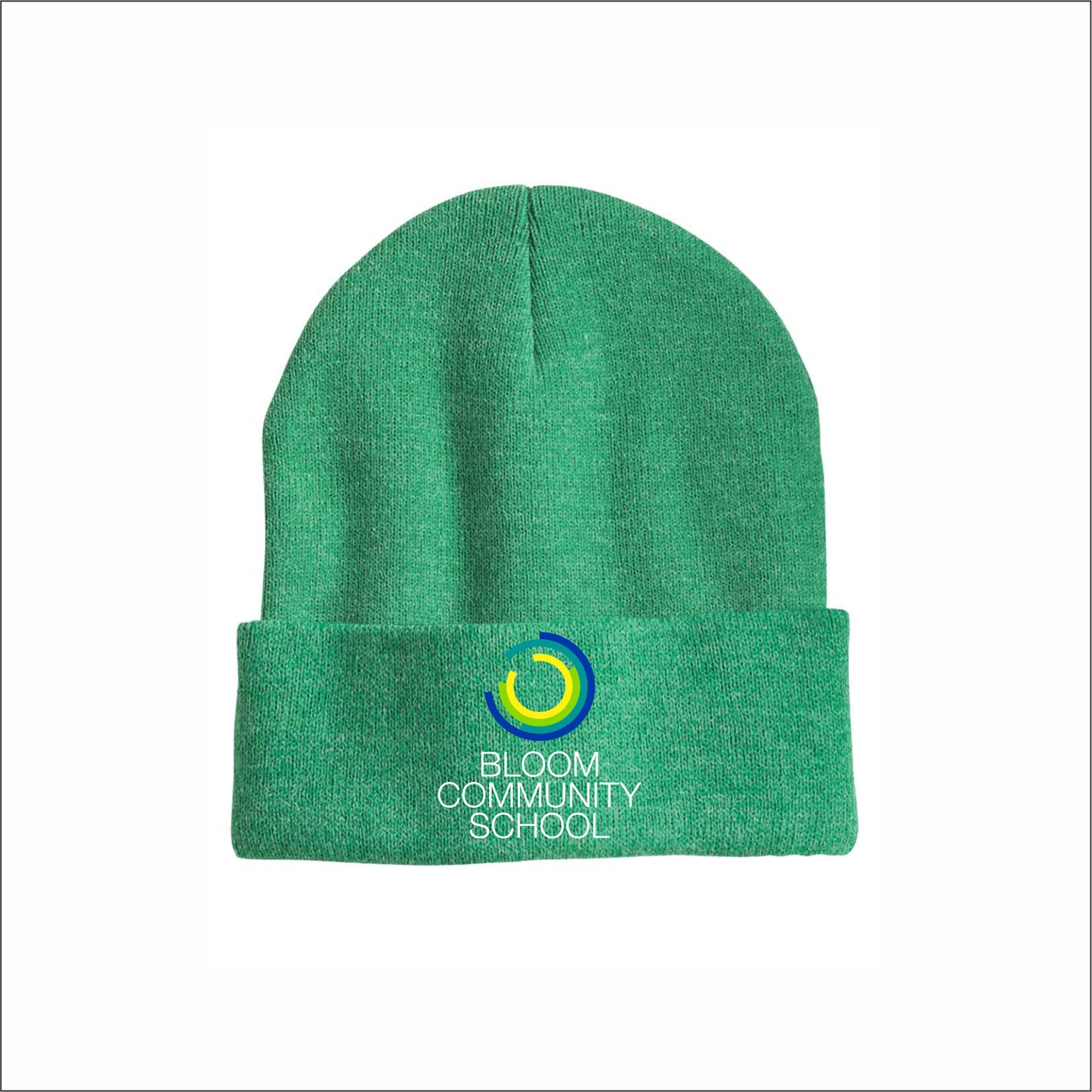 Bloom Community School Knit Cuffed Beanie