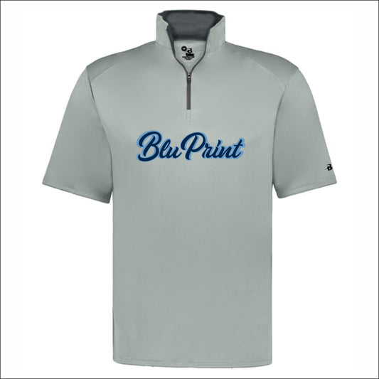 BLU Performance Short Sleeve 1/4 Zip