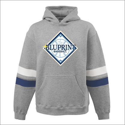 Blu Print Baseball Varsity Hoodie
