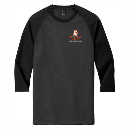 Bridgeport Elem Staff Tri-Blend 3/4 Sleeve Raglan Tee