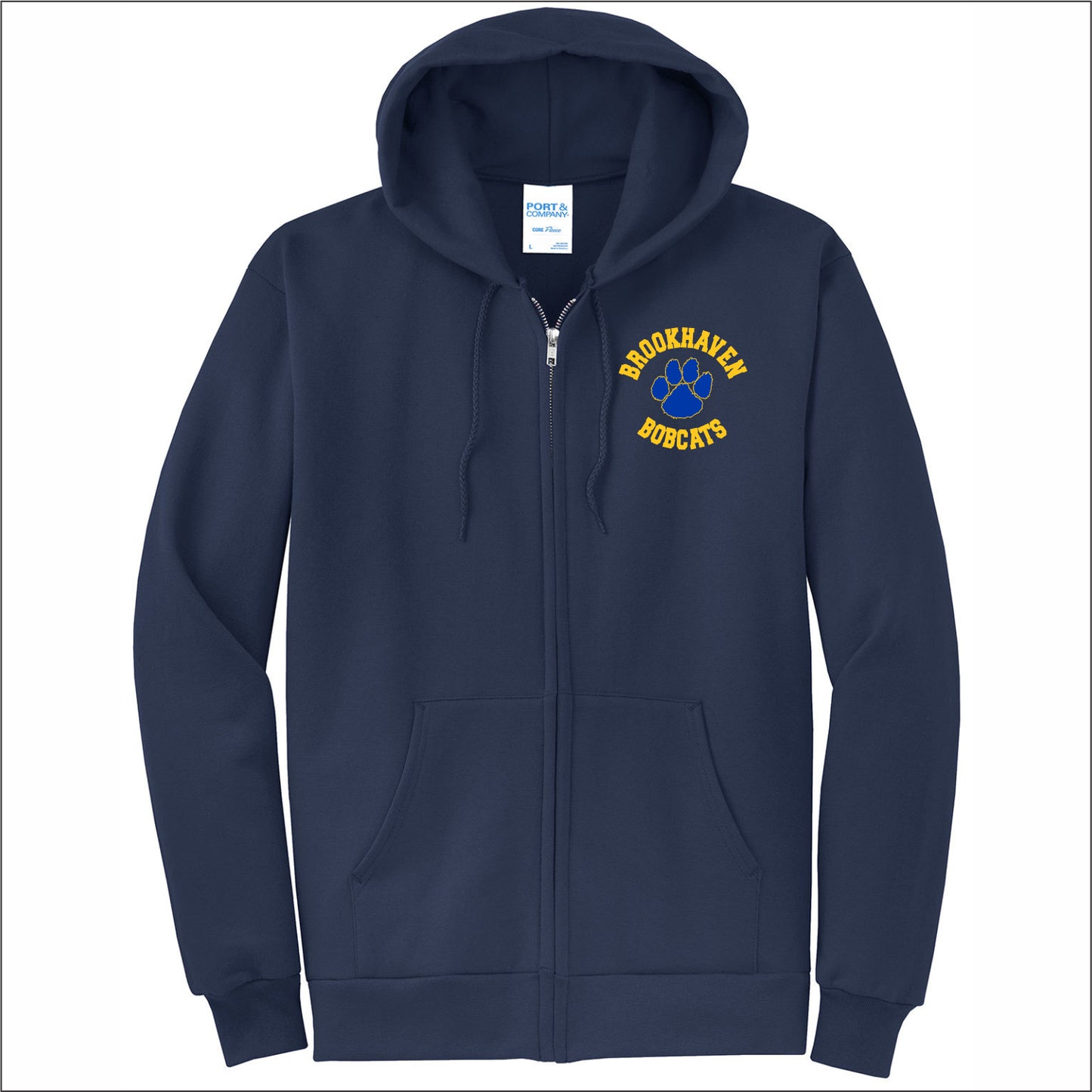 Brookhaven Elementary Full-Zip Hooded Sweatshirt