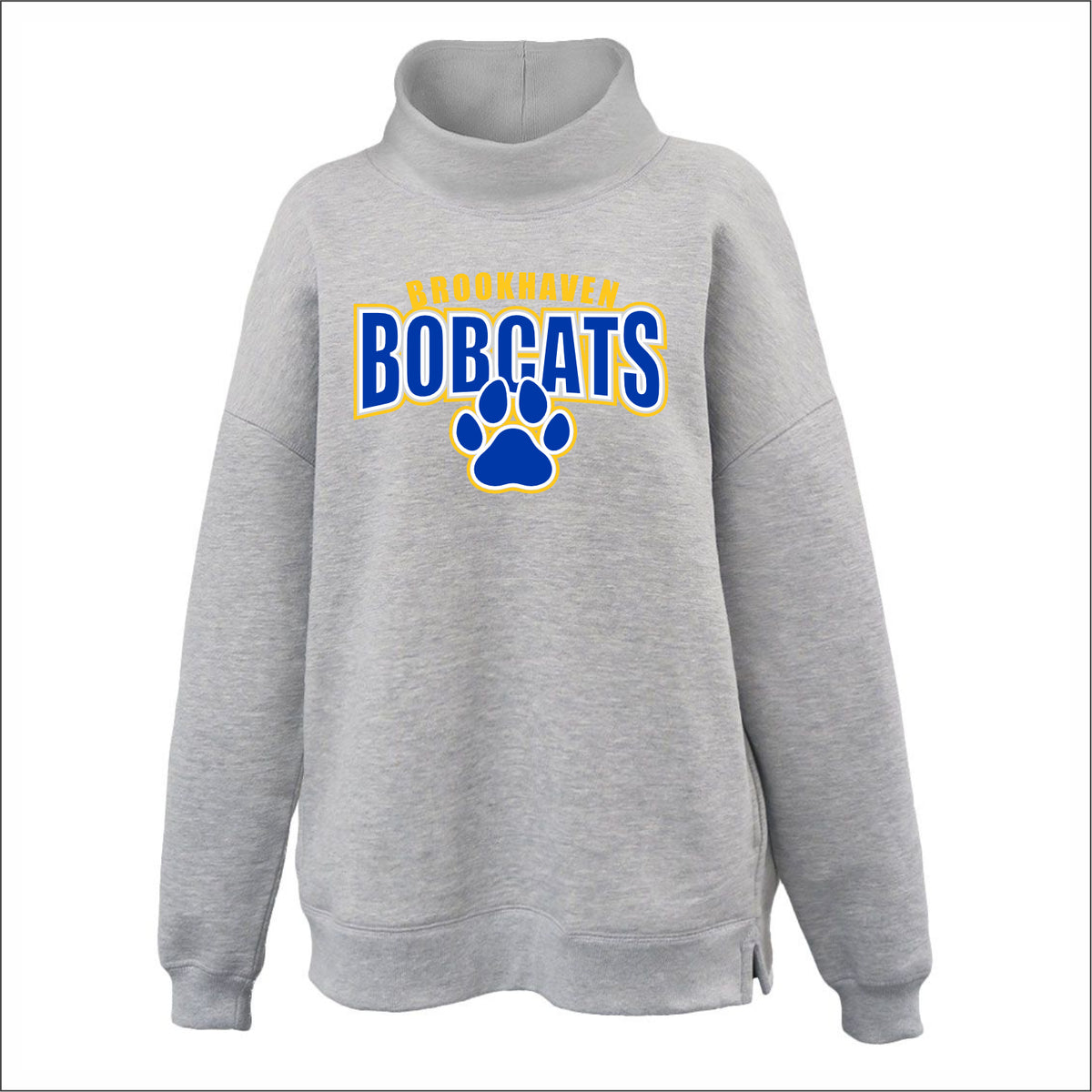 Brookhaven Elementary Women's Oversize Mockneck - Des. B