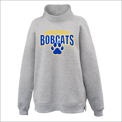 Brookhaven Elementary Women's Oversize Mockneck - Des. B