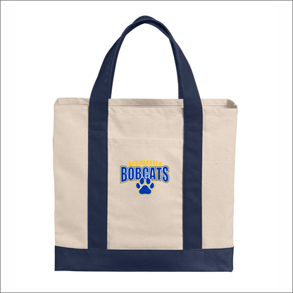 Brookhaven Elementary Cotton Canvas Two-Tone Tote