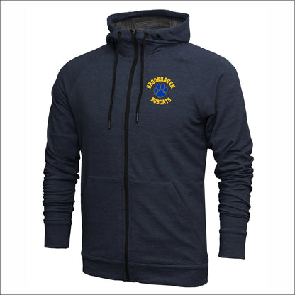 Brookhaven Elementary Full-Zip Scuba Neck Triblend