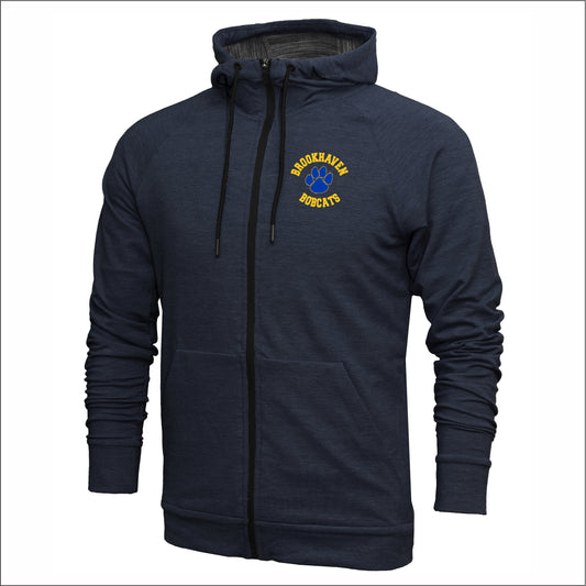 Brookhaven Elementary Full-Zip Scuba Neck Triblend