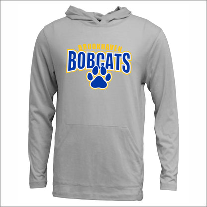 Brookhaven Elementary Soft-Tek Blend Hooded Long Sleeve T - Des. B