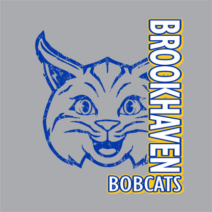Brookhaven Elementary Soft-Tek Blend Hooded Long Sleeve T - Des. A