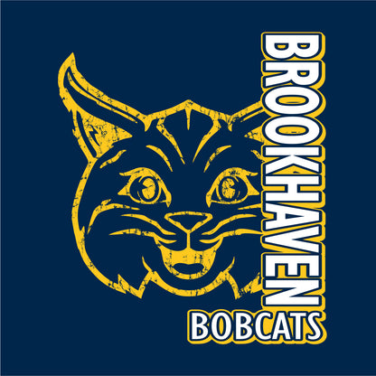 Brookhaven Elementary Soft-Tek Blend Hooded Long Sleeve T - Des. A
