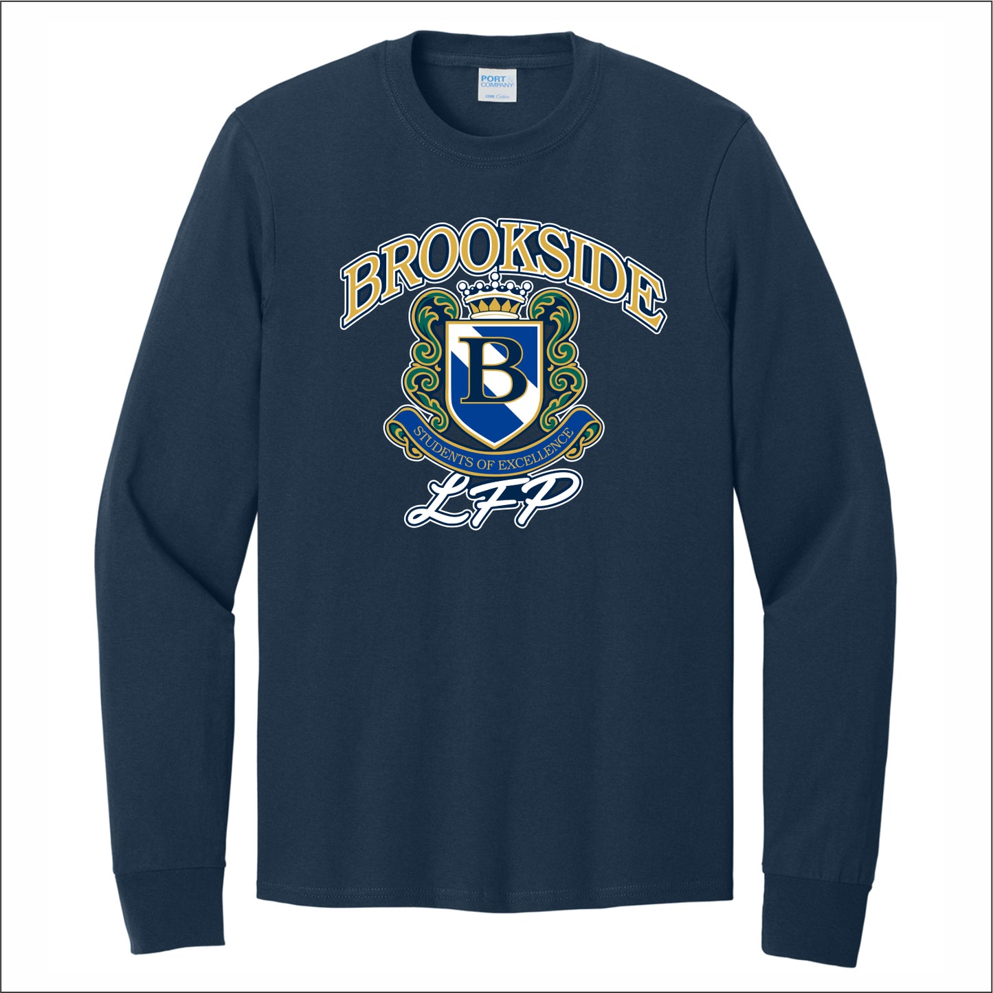 Brookside Elementary Long Sleeve T-shirt - Des. A