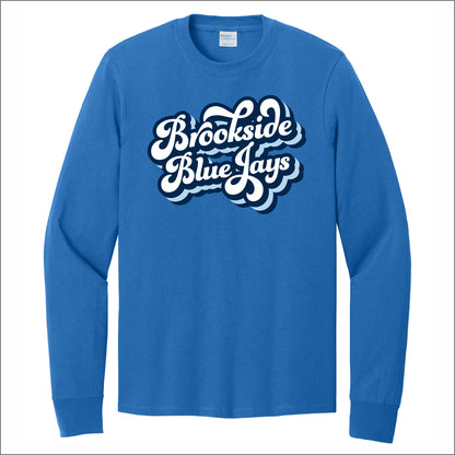 Brookside Elementary Long Sleeve T-shirt - Des. B
