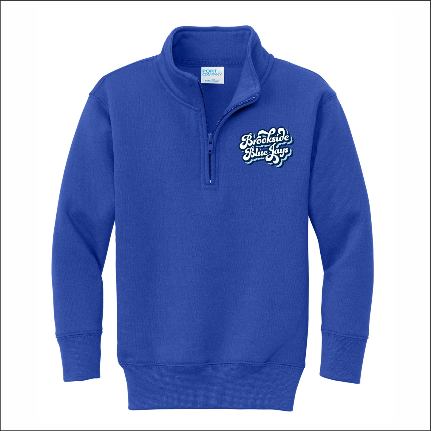 Brookside Elementary 1/4 Zip Sweatshirt - Des. D
