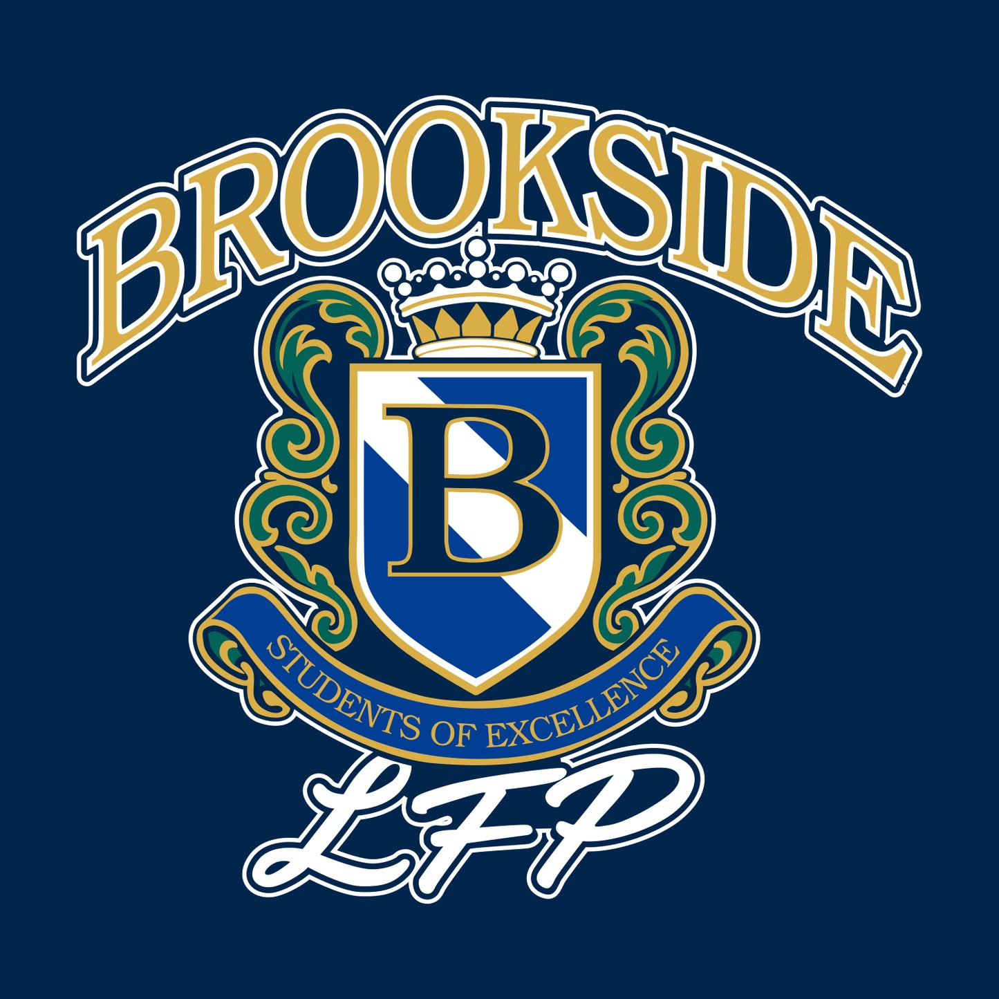 Brookside Elementary Long Sleeve T-shirt - Des. A