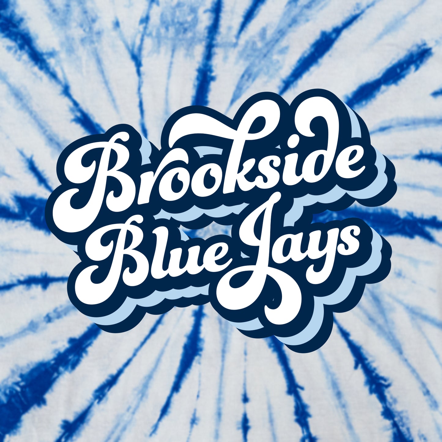 Brookside Elementary Spider Tie-Dye T-shirt