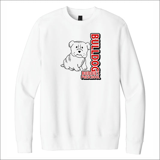 Bulldog Buddies Preschool VIT Crewneck Sweatshirt - Des. A