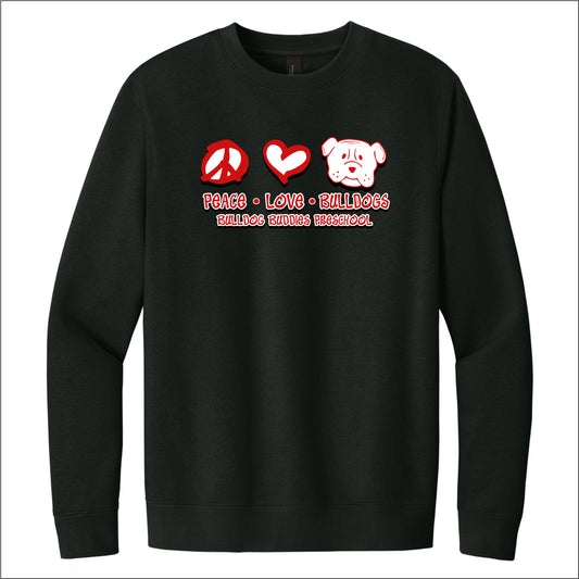 Bulldog Buddies Preschool VIT Crewneck Sweatshirt - Des. B