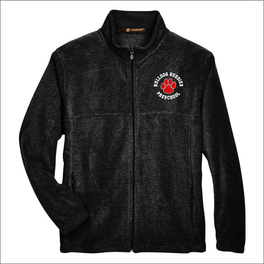 Bulldog Buddies Preschool Fleece Full-Zip Jacket