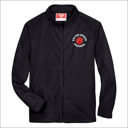 Bulldog Buddies Preschool MicroFleece Full-Zip Jacket