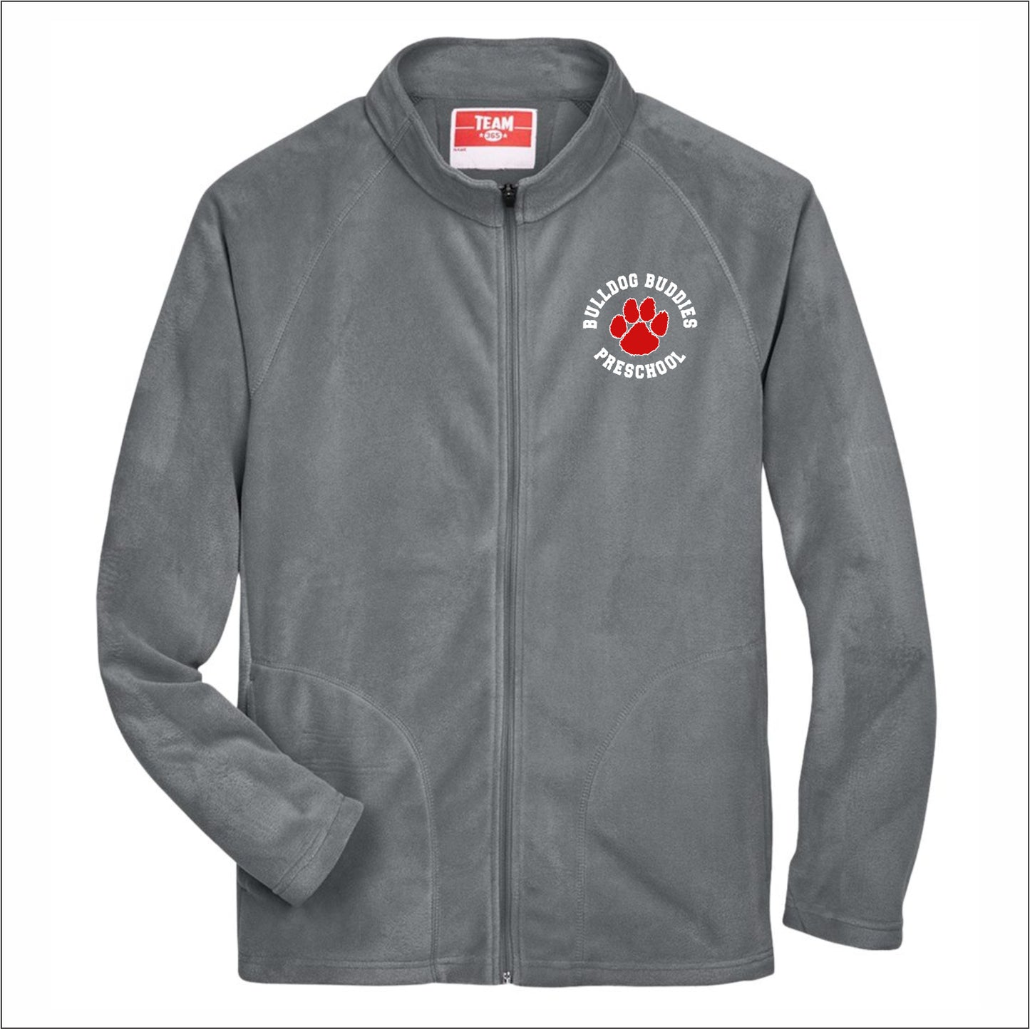 Bulldog Buddies Preschool MicroFleece Full-Zip Jacket