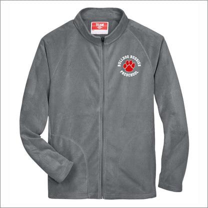 Bulldog Buddies Preschool MicroFleece Full-Zip Jacket