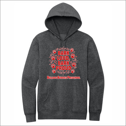 Bulldog Buddies Preschool VIT Hooded Sweatshirt - Des. A
