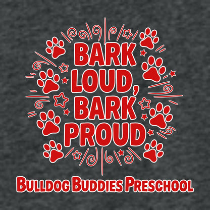 Bulldog Buddies Preschool VIT Hooded Sweatshirt - Des. A