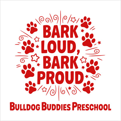 Bulldog Buddies Preschool Toddler Cotton Jersey T - Des. A