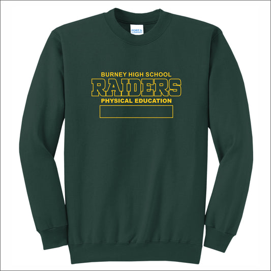 Burney HS PE Crewneck Sweatshirt