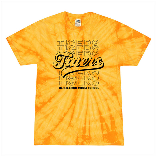 Carl B Bruce Spider Tie-Dye T-shirt