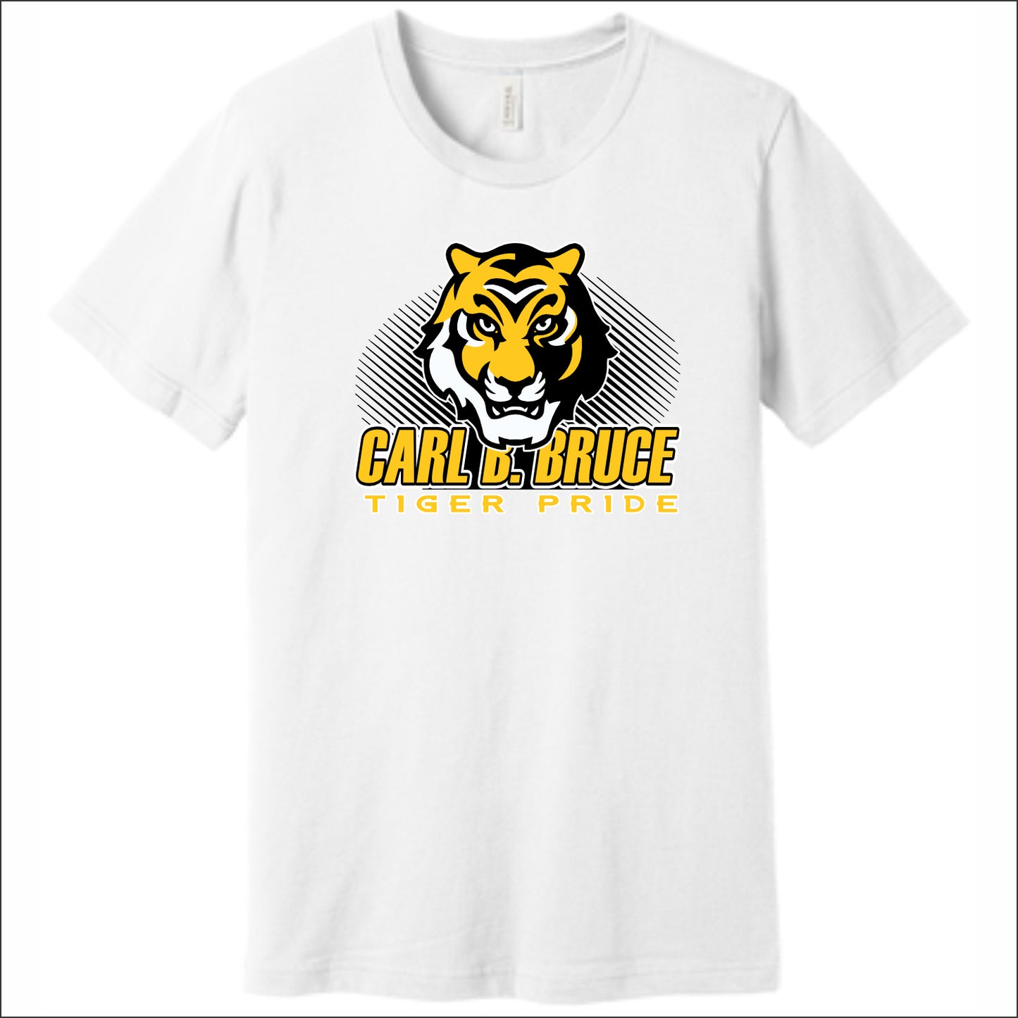 CBB Tigers Staff Soft Jersey Short Sleeve T-shirt