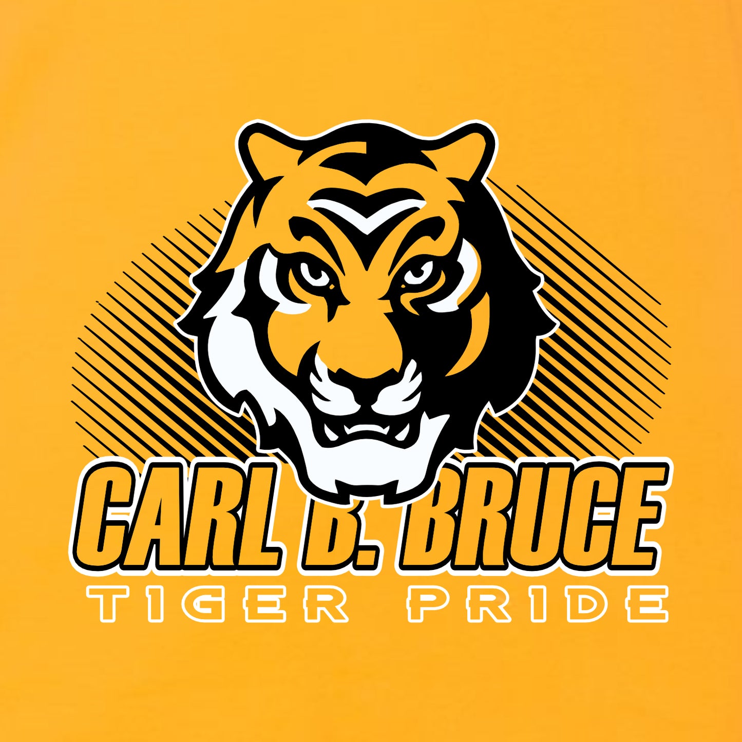 CBB Tigers Staff Soft Jersey Short Sleeve T-shirt