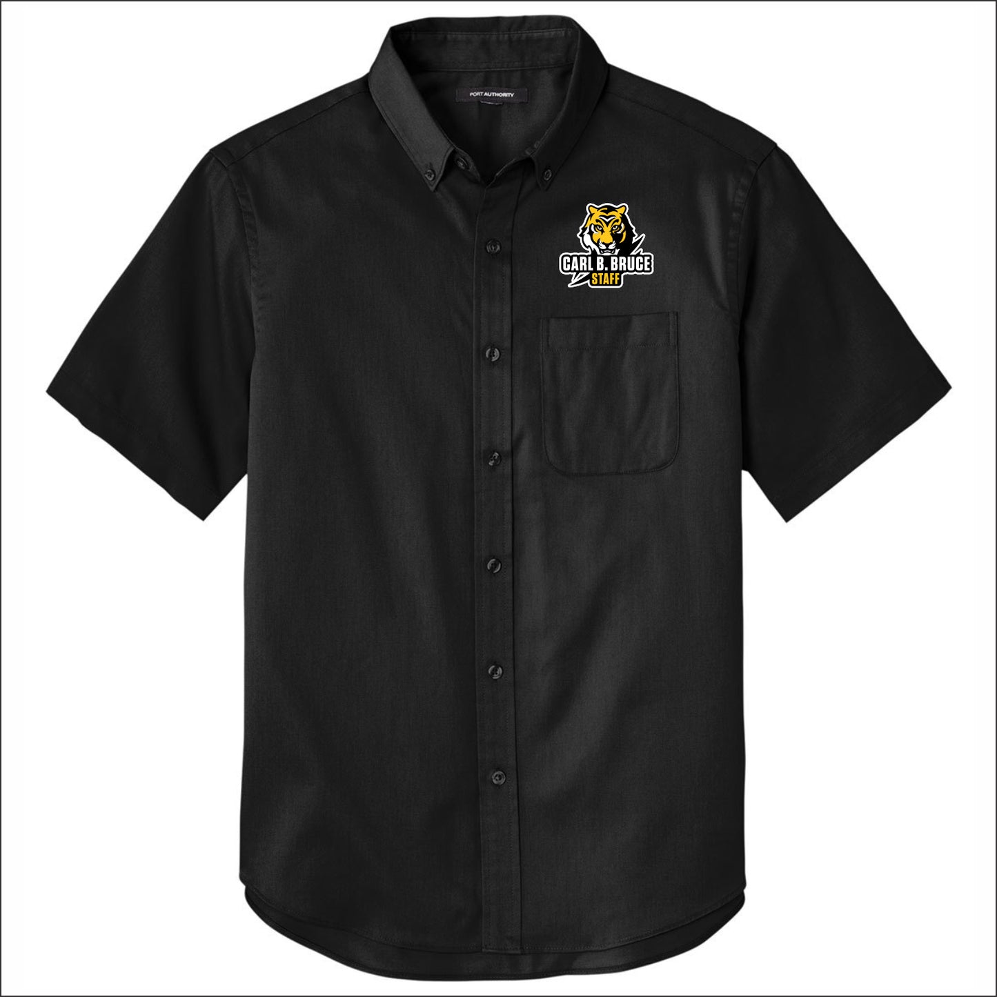 CBB Tigers Staff Short Sleeve SuperPro React Twill
