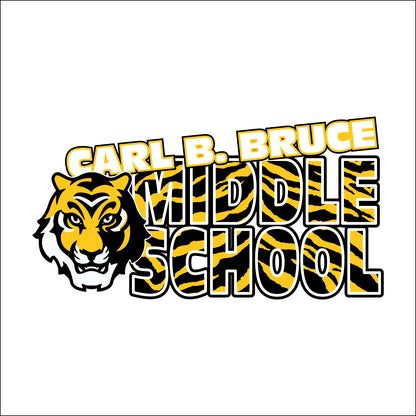CBB Tigers Staff Ladies Tri-Blend Long Sleeve Tunic Tee