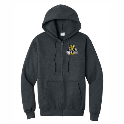 CBB Tigers Staff Full-Zip Hooded Sweatshirt