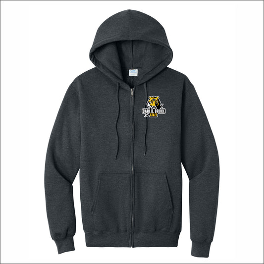 CBB Tigers Staff Full-Zip Hooded Sweatshirt
