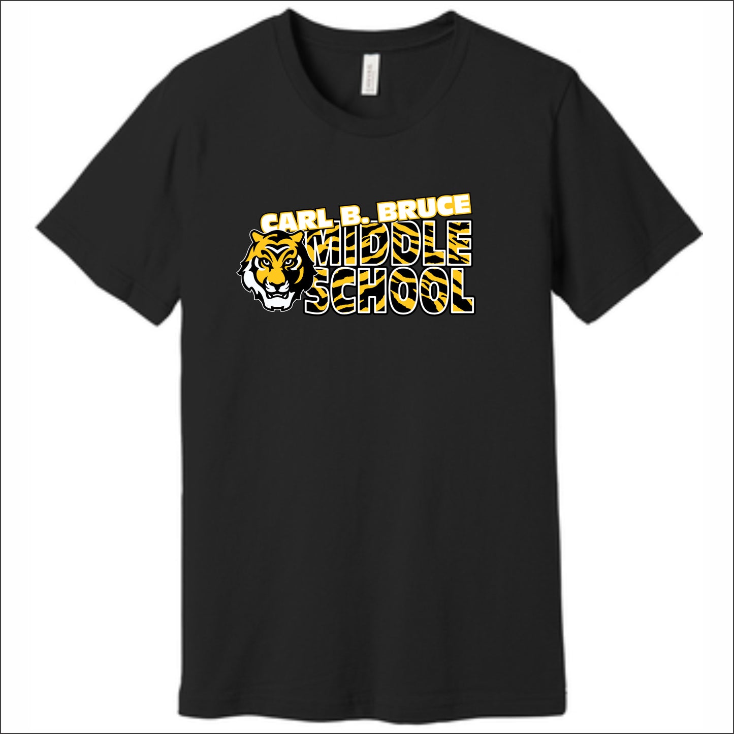 CBB Tigers Staff Soft Jersey Short Sleeve T-shirt
