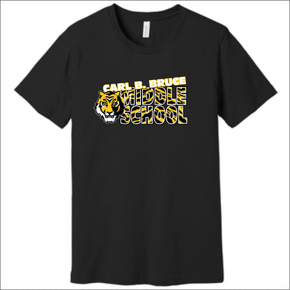 CBB Tigers Staff Soft Jersey Short Sleeve T-shirt