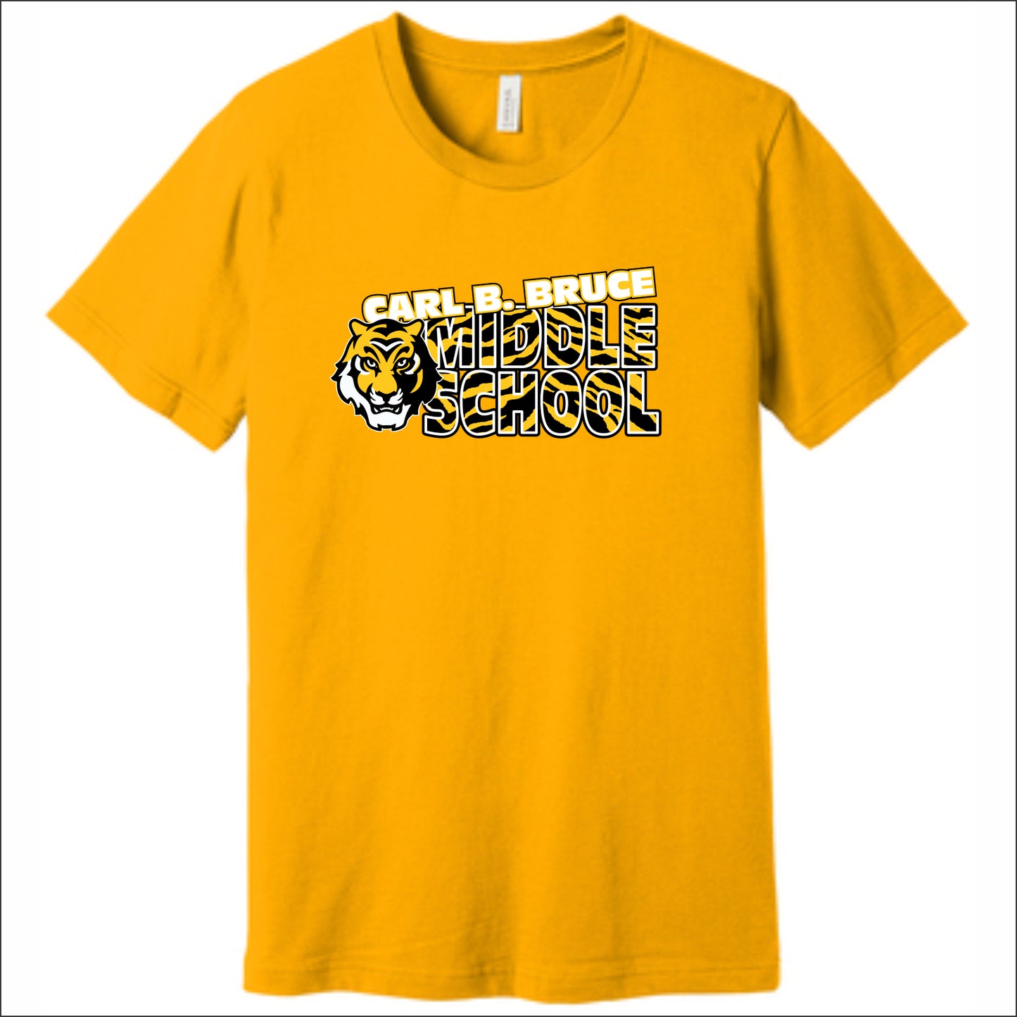 CBB Tigers Staff Soft Jersey Short Sleeve T-shirt