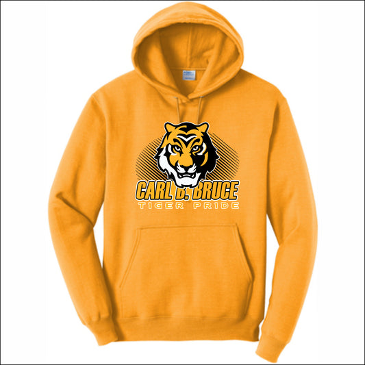Carl B Bruce Hooded Sweatshirt - Design A