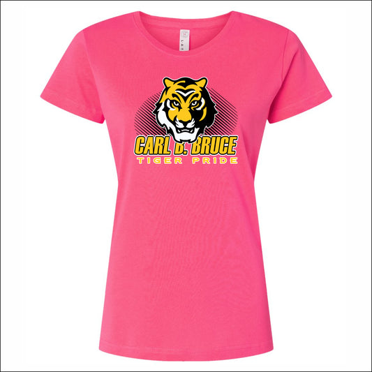 Carl B Bruce Ladies Fine Jersey T-shirt - Design A