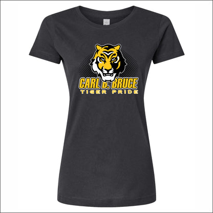 Carl B Bruce Ladies Fine Jersey T-shirt - Design A