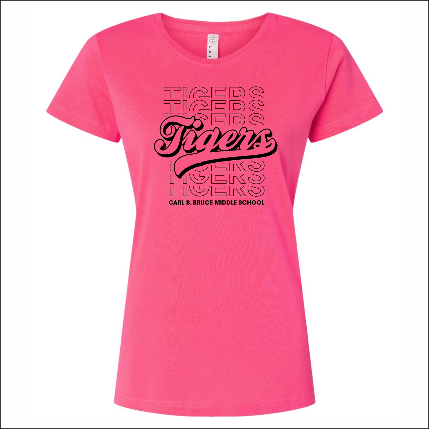 Carl B Bruce Ladies Fine Jersey T-shirt - Design B